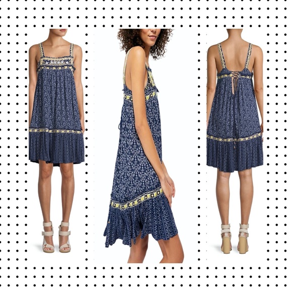NWT Free People - Boarderline Tank Dress M - Picture 4 of 9